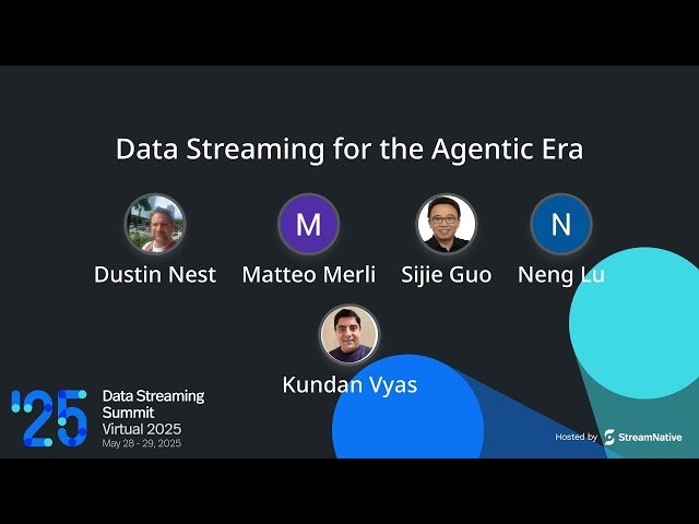 Data Streaming for the Agentic Era