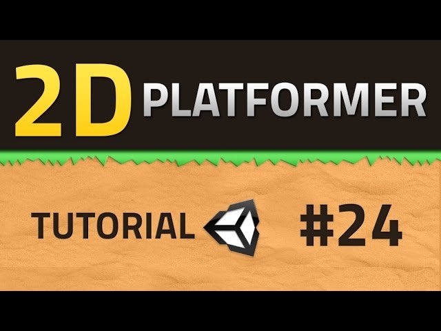 How to Make a 2D Platformer - Menu - Unity Tutorial