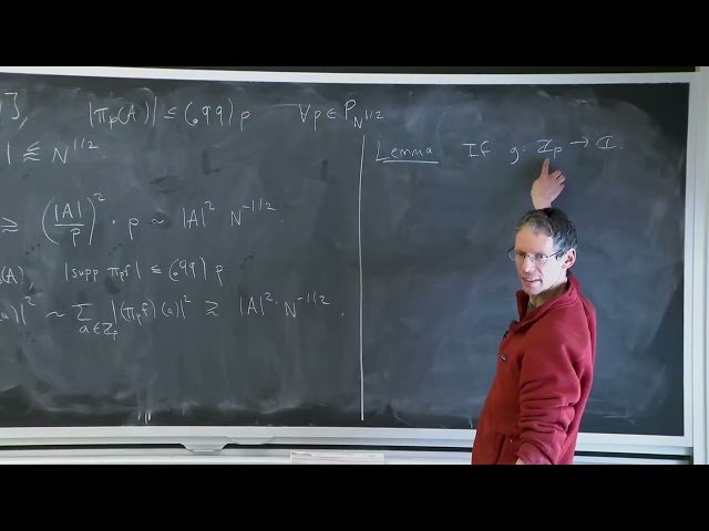 The Large Sieve - Lecture 5