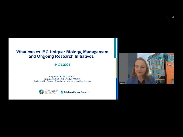 What Makes Inflammatory Breast Cancer Unique - 2024 Patient Forum