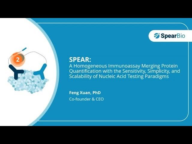 SPEAR: A Homogeneous Immunoassay Merging Protein Quantification with the Sensitivity, Simplicity, and Scalability of Nucleic Acid Testing Paradigms