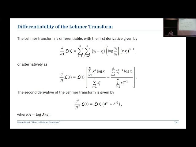 Applications of Lehmer Transform to Biological Signal Processing