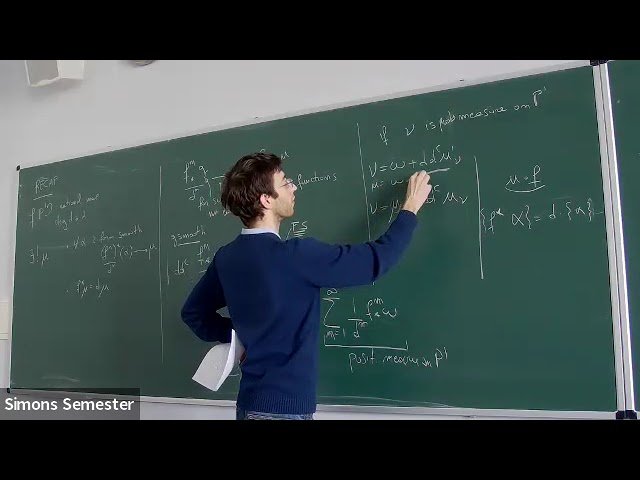 Fabrizio Bianchi (Universite de Lille) lecture 3