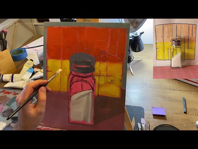 Salt Shaker Graffiti Painting