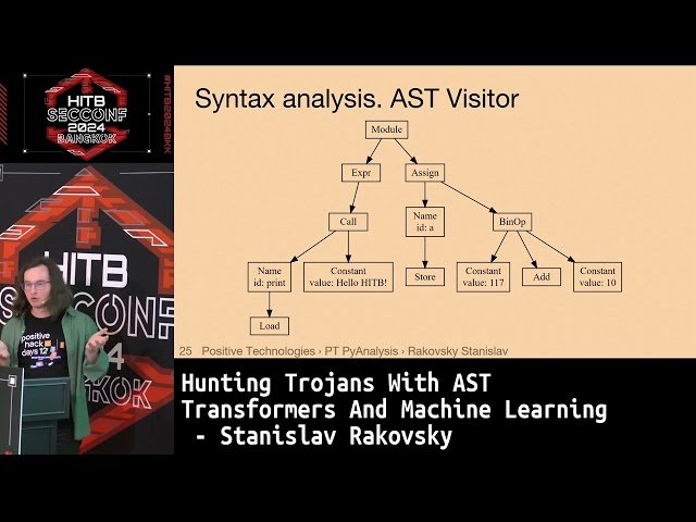 Hunting Trojans with AST Transformers and Machine Learning
