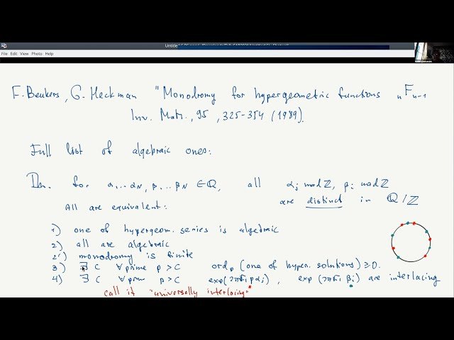 Combinatorics and Arithmetic for Physics - Special Days