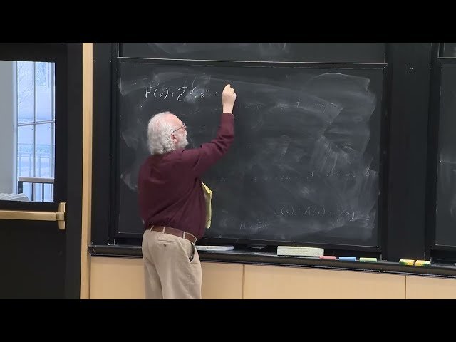 More on Generating Functions - Lecture 6