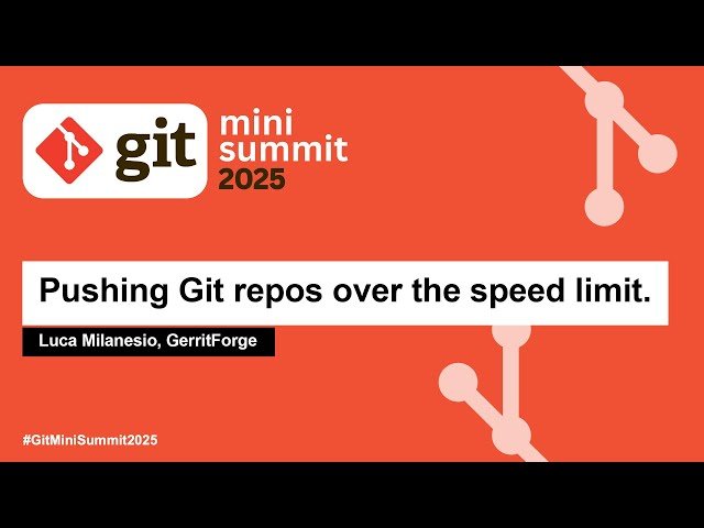 Pushing Git Repos Over the Speed Limit