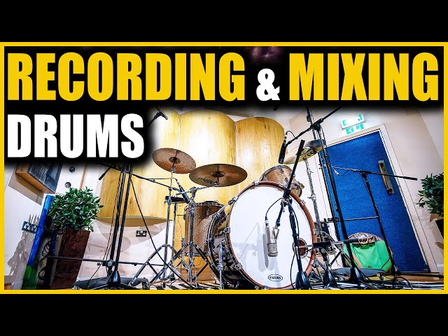 Recording Drums With Al Groves at The Motor Museum in Liverpool