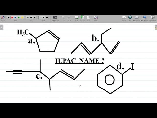 IUPAC Nomenclature of Organic Chemistry Structures - How to Name Organic Compounds