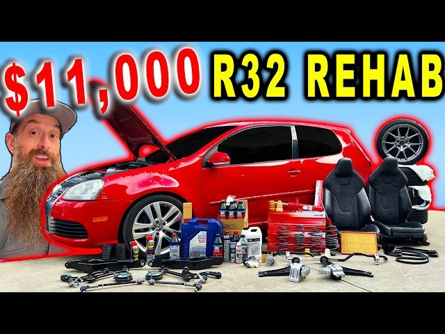 Fixing Everything on a MK5 R32 - Complete Mechanical Rehabilitation Before 1,000-Mile Road Trip