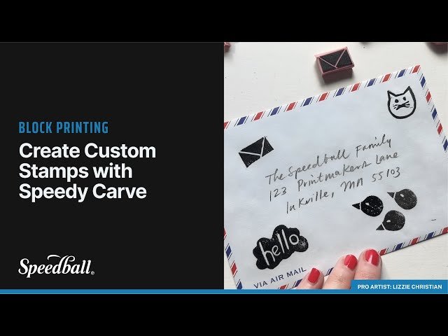 Create Custom Stamps with Speedy Carve