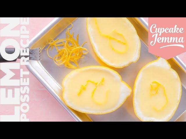 Lemon Posset Recipe and Tutorial