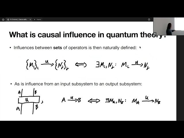 The Emergence of Classicality from Causation