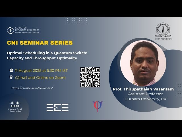 Optimal Scheduling in a Quantum Switch - Capacity and Throughput Optimality