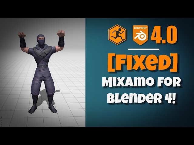 Blender and Mixamo - Complete Rigging and Animation Workflow