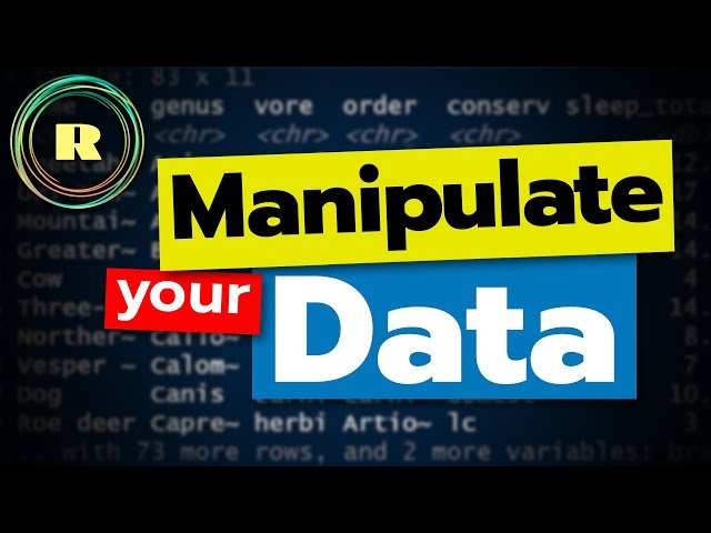 Data Manipulation with R Programming - Tidyverse and Dplyr for Beginners