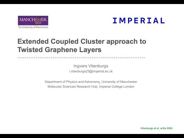 Extended Coupled Cluster Approach to Twisted Graphene Layers