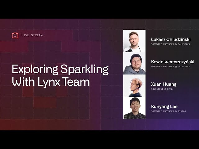 Sparkling - A New Framework for Lynx