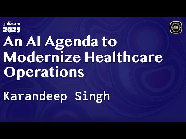 An AI Agenda to Modernize Healthcare Operations