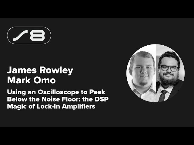 Using an Oscilloscope to Peek Below the Noise Floor