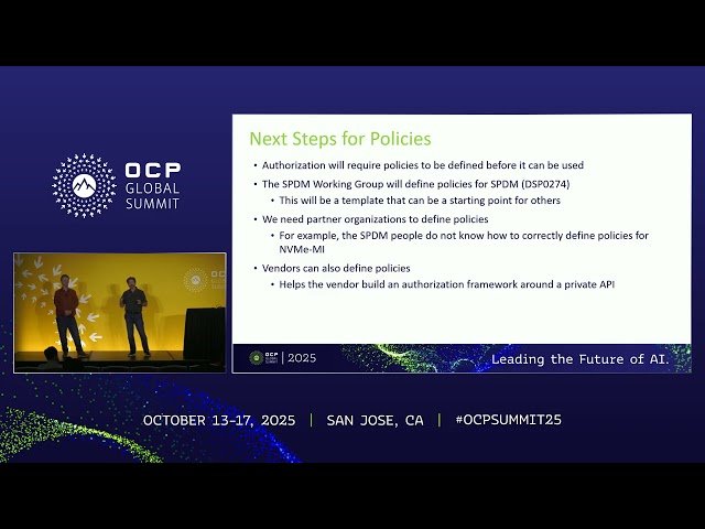 SPDM Update - Security Protocol and Data Model Working Group Progress and Future Roadmap