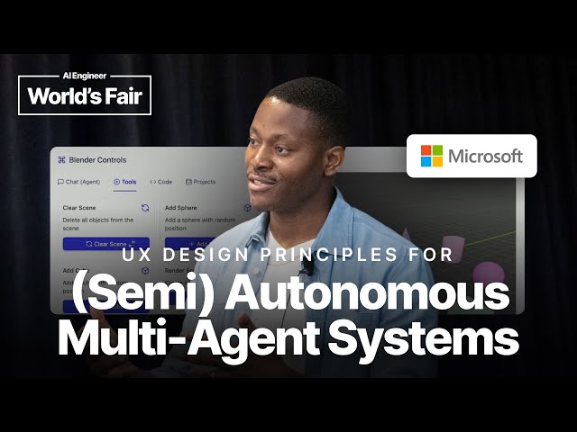 UX Design Principles for Semi-Autonomous Multi-Agent Systems