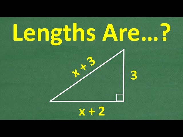 3, (x + 2), (x + 3) - Can You Find the Right Triangle's Side Lengths?