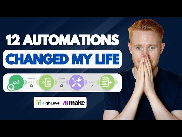 12 Business Automations That Run My Business and Changed My Life - GoHighLevel and Make.com