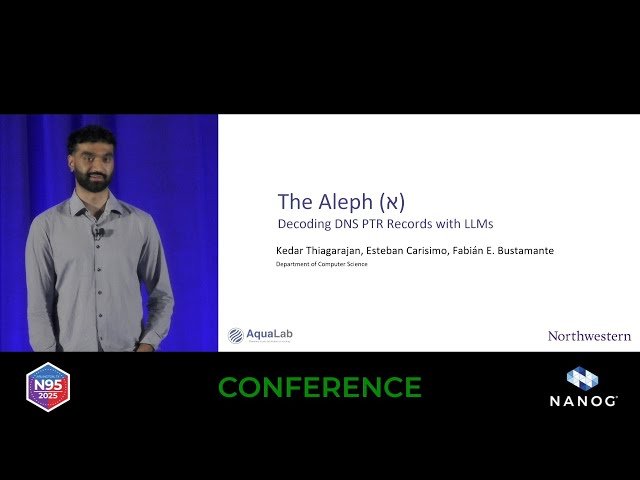 The Aleph - Decoding DNS PTR Records with Large Language Models
