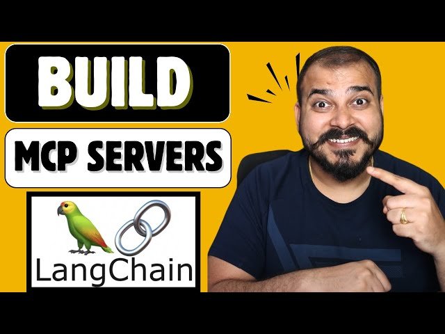 Build MCP Servers With Tools From Scratch With LangChain