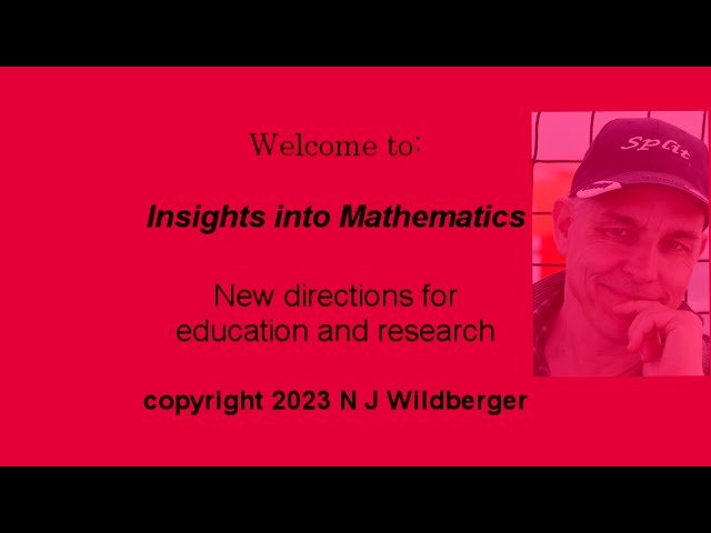 New Directions for Mathematics Education and Research - Channel Trailer 2023
