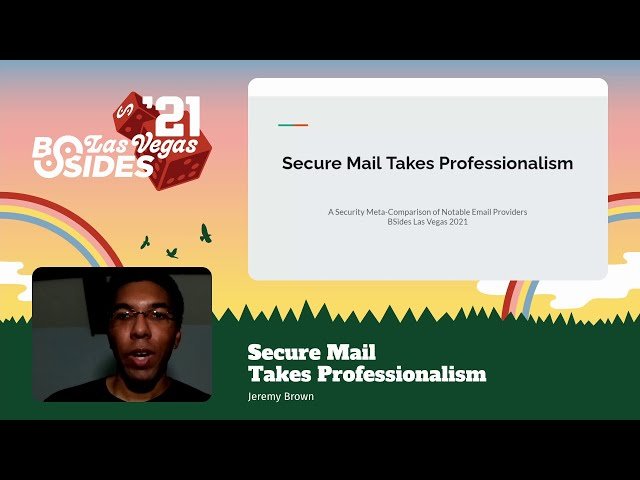 Secure Mail Takes Professionalism