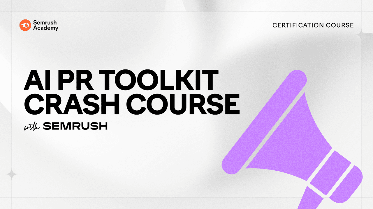 AI PR Toolkit Crash Course