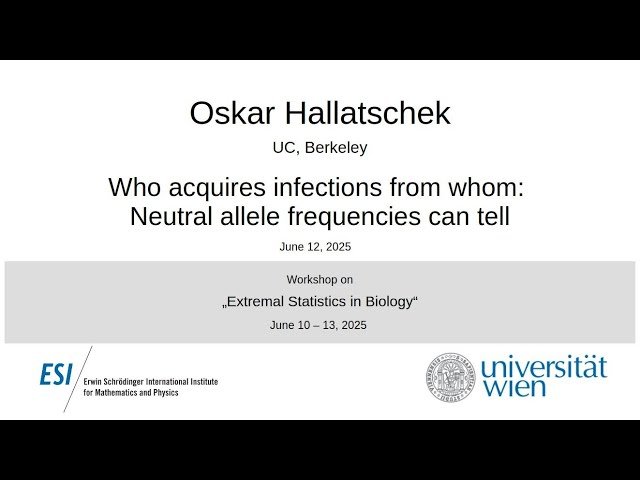 Who Acquires Infections from Whom - Neutral Allele Frequencies Can Tell