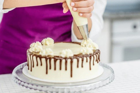 Virtual Cake Decorating (Kit Included) (Team Building)