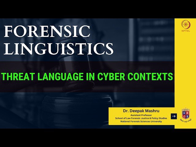 Threat Language in Cyber Contexts