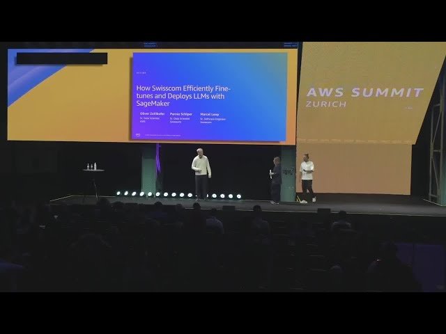 How Swisscom Efficiently Fine-Tunes and Deploys LLMs with Amazon SageMaker