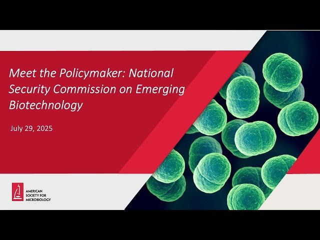 National Security Commission on Emerging Biotechnology - Policy Recommendations and Future Biotechnology Strategies