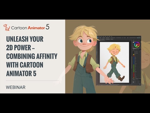 Unleash Your 2D Skills - Scaling with Affinity Designer and Cartoon Animator