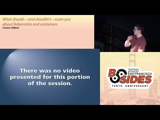 What Should and Shouldn't Scare You - Kubernetes and Containers
