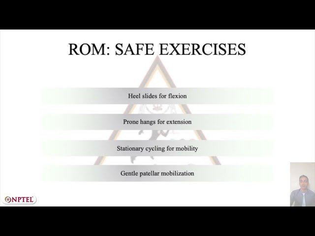 Prehabilitation Exercise Design - ROM, Strength and Neuromuscular Control