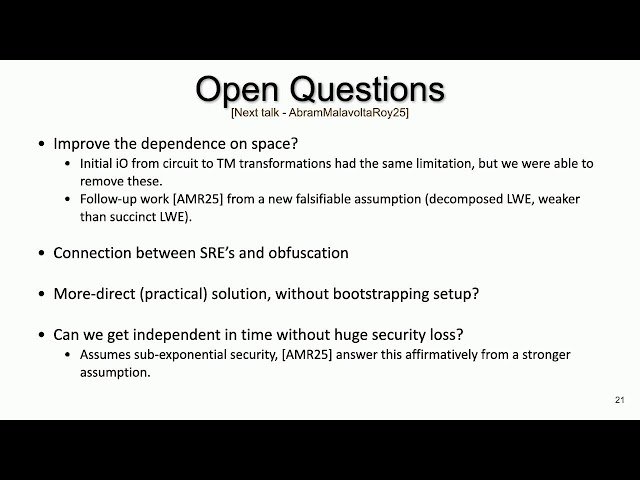 Succinct Randomized Encodings from Laconic Function Evaluation - Faster and Simpler