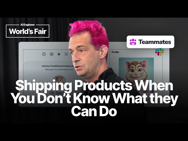 Shipping Products When You Don't Know What They Can Do - Product Management for AI Agents