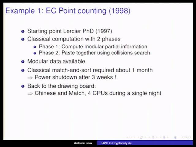 A Tutorial on High Performance Computing Applied to Cryptanalysis