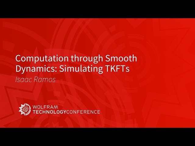 Computation through Smooth Dynamics - Simulating TKFTs