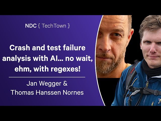 Crash and Test Failure Analysis with Regular Expressions for Software Delivery