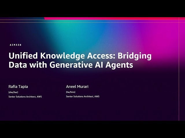 Unified Knowledge Access - Bridging Data with Generative AI Agents