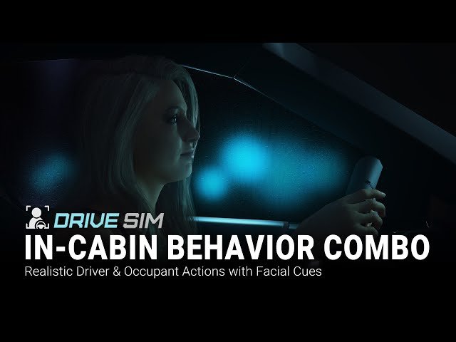 In-Cabin Behavior Combo - Motion Dataset for Driving Simulation - iClone and ActorCore