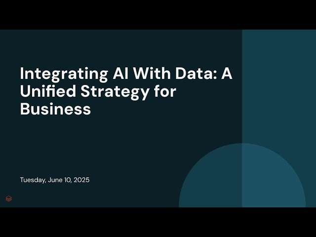 Integrating AI With Data - A Unified Strategy for Business